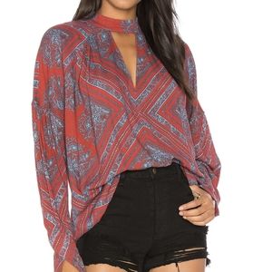 Free People Walking on a Dream Tunic.  Size Medium